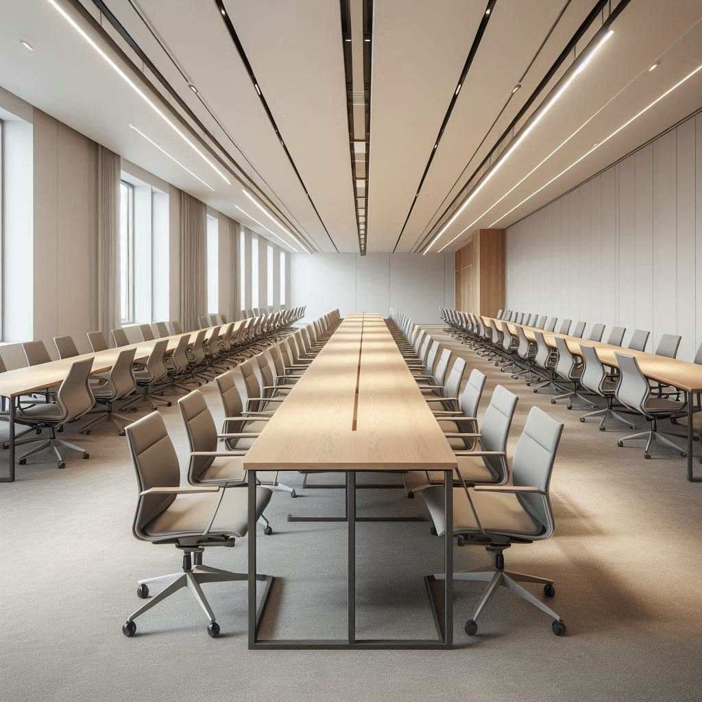 部门座位批量调换会让市场团队的写字楼办公办公区照明舒适度产生哪些执行偏差